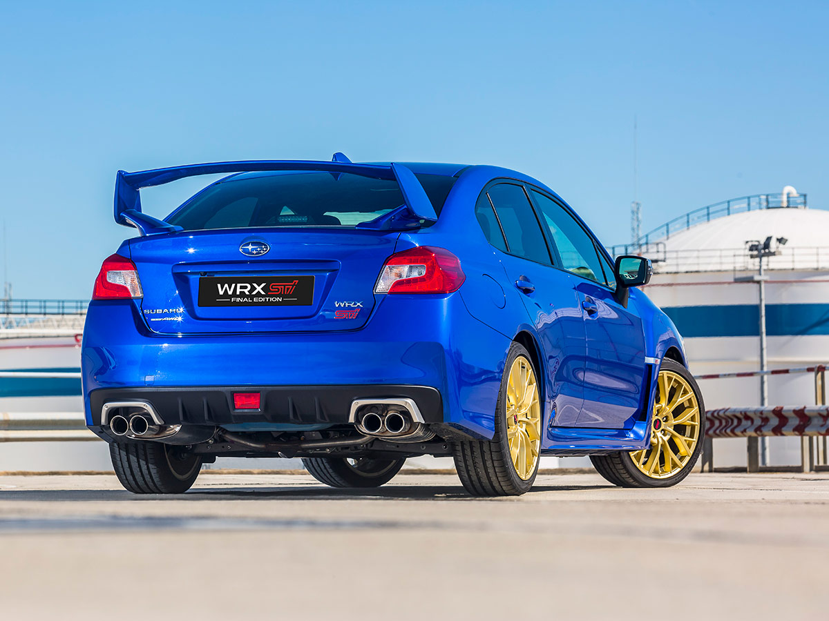 Subaru Wrx Sti Final Edition Solo Ocho Unidades Muy Especiales Para