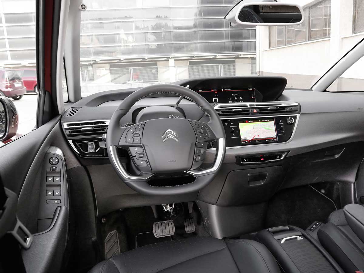 Citroen spacetourer interior