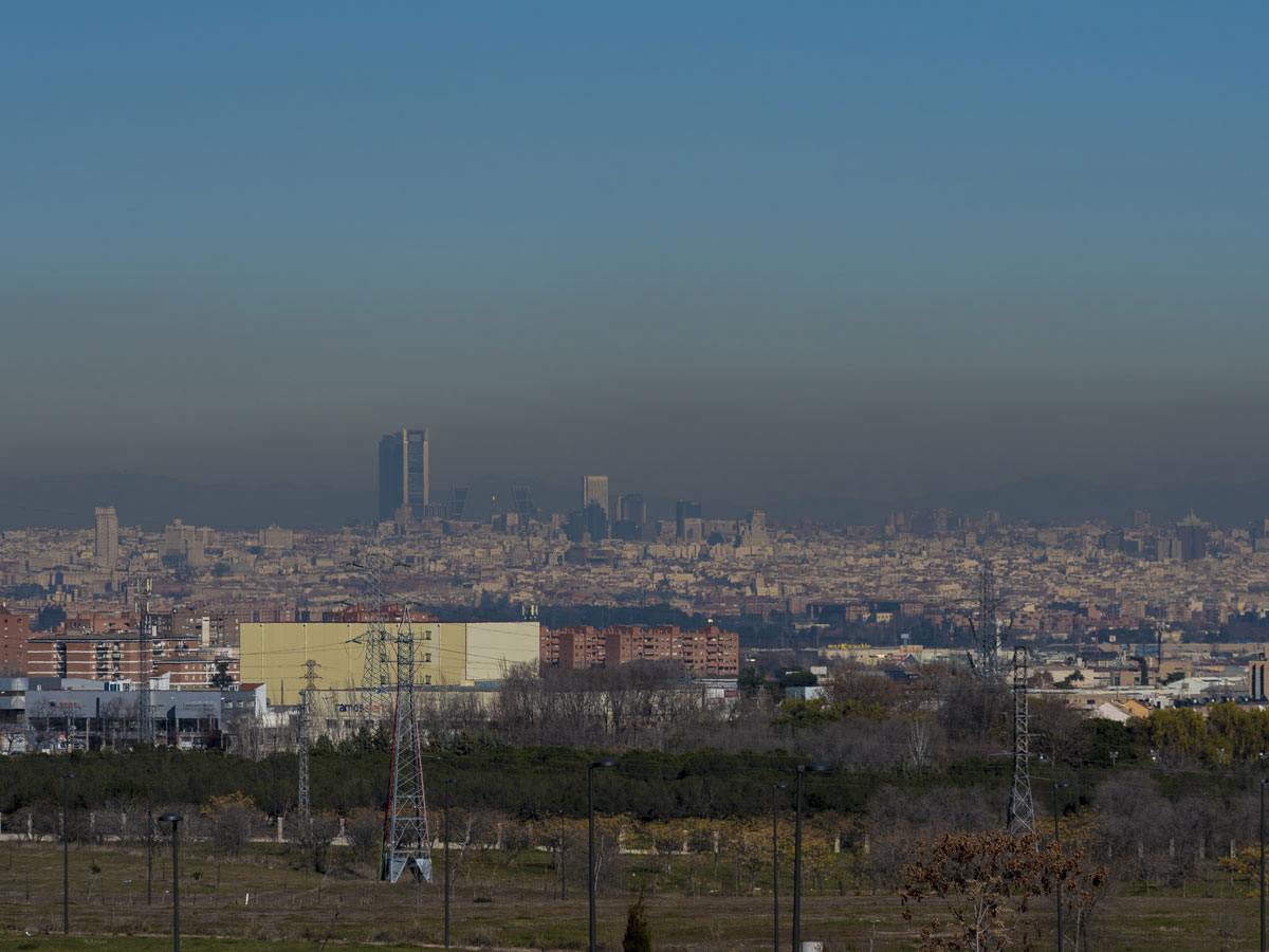 contaminación Madrid