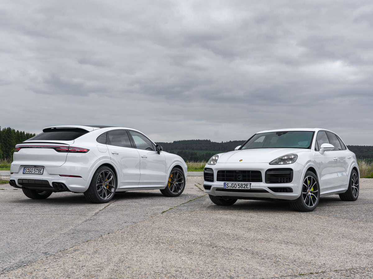 Porsche Cayenne Coupé Turbo S E-Hybrid y Porsche Cayenne Turbo S E-Hybrid 2019