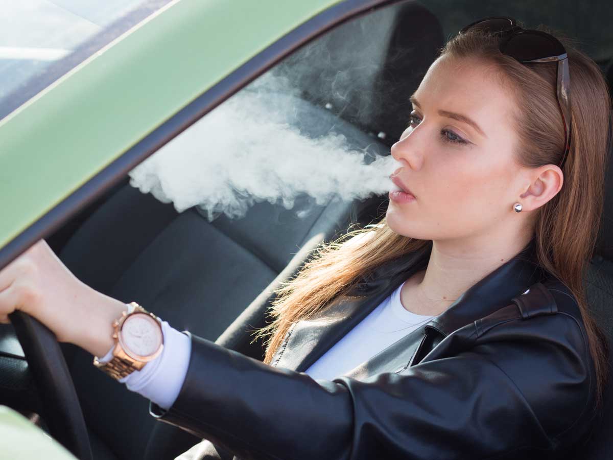 prohibido fumar en el coche 2019
