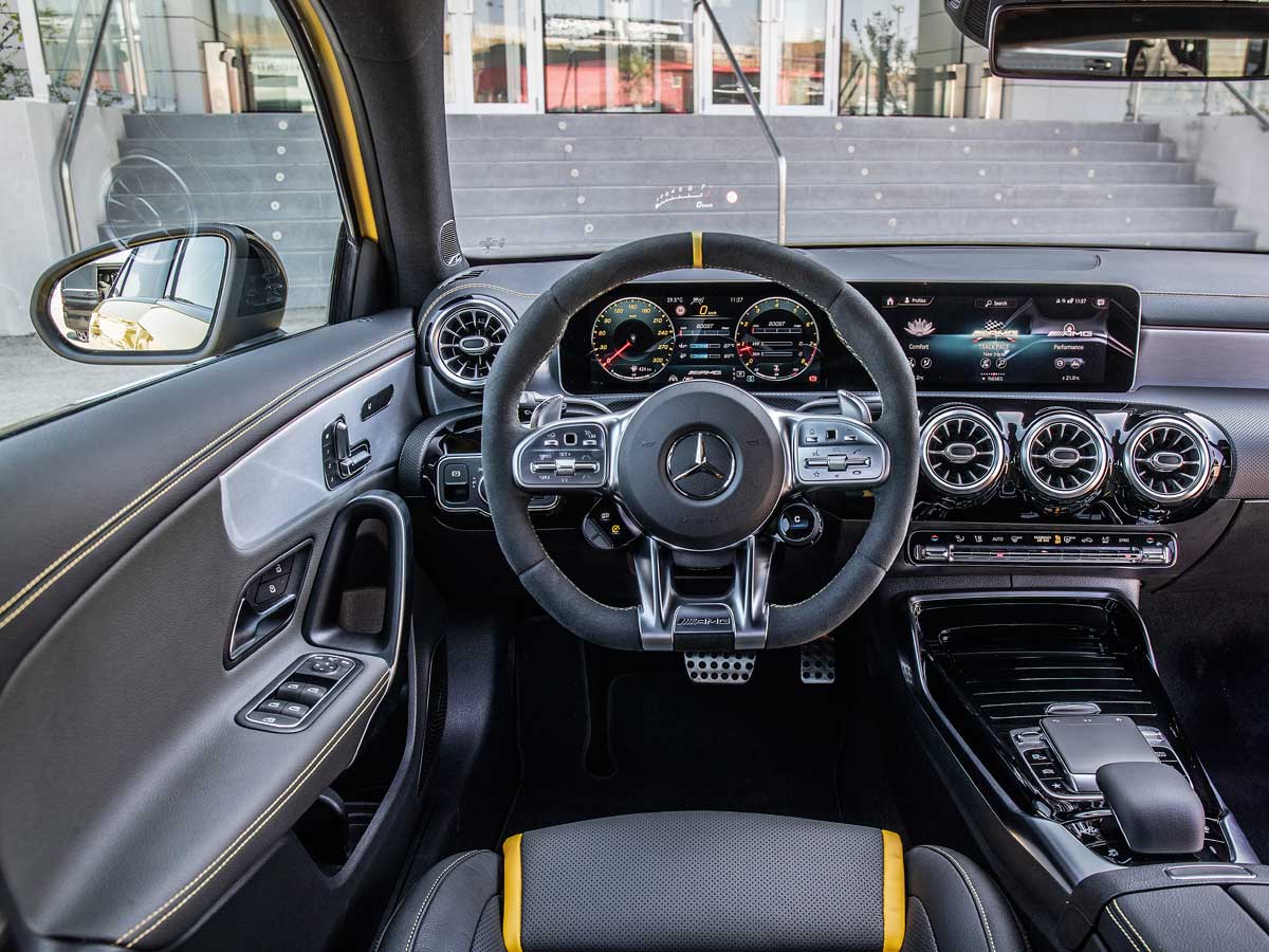 mercedes-amg a 45 s interior